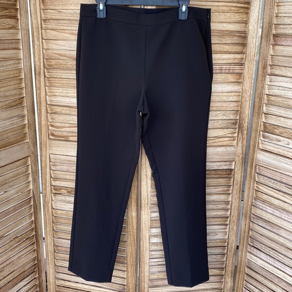 Dkny Pants - DKNY Women’s Black Dress Pants Side Zip Size 12